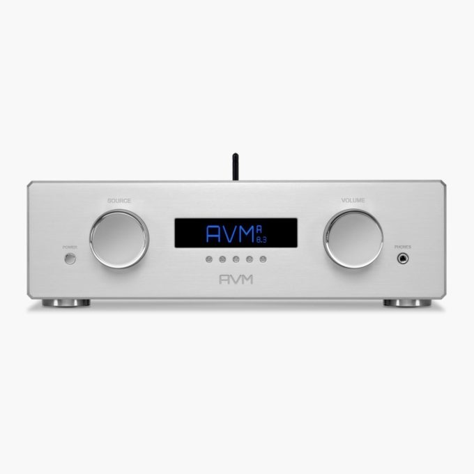 AVM Audio A 8 3 Silver Front 19100601