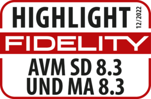 AVM Audio Fidelity Magazin Highlight Testsiegel 2022 12