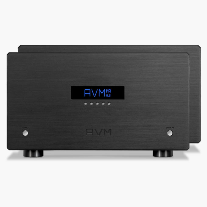 AVM Audio MA 8 3 Black Front 19110401
