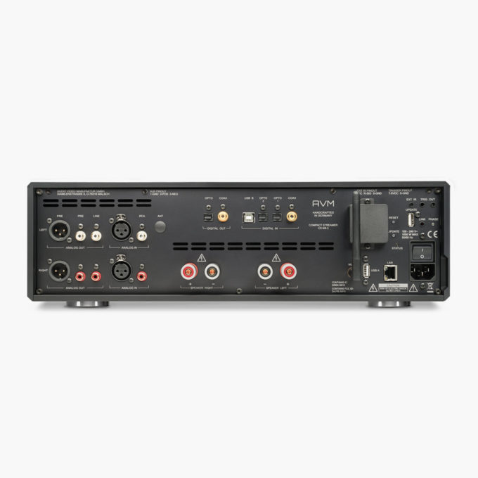 AVM Audio OVATION CS 8 3 Back Rear Panel Connections 21011802