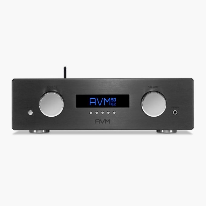 AVM Audio SD 8 2 Black Front 19100501