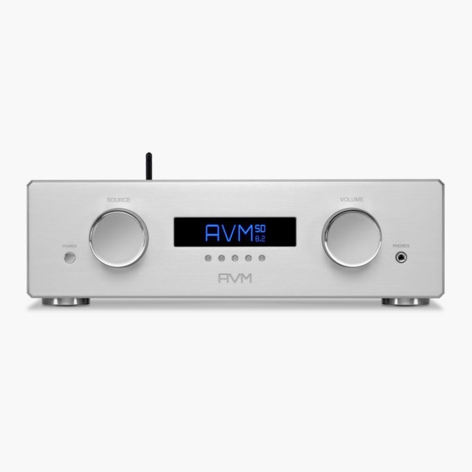 AVM Audio SD 8 2 Silver Front 19100502