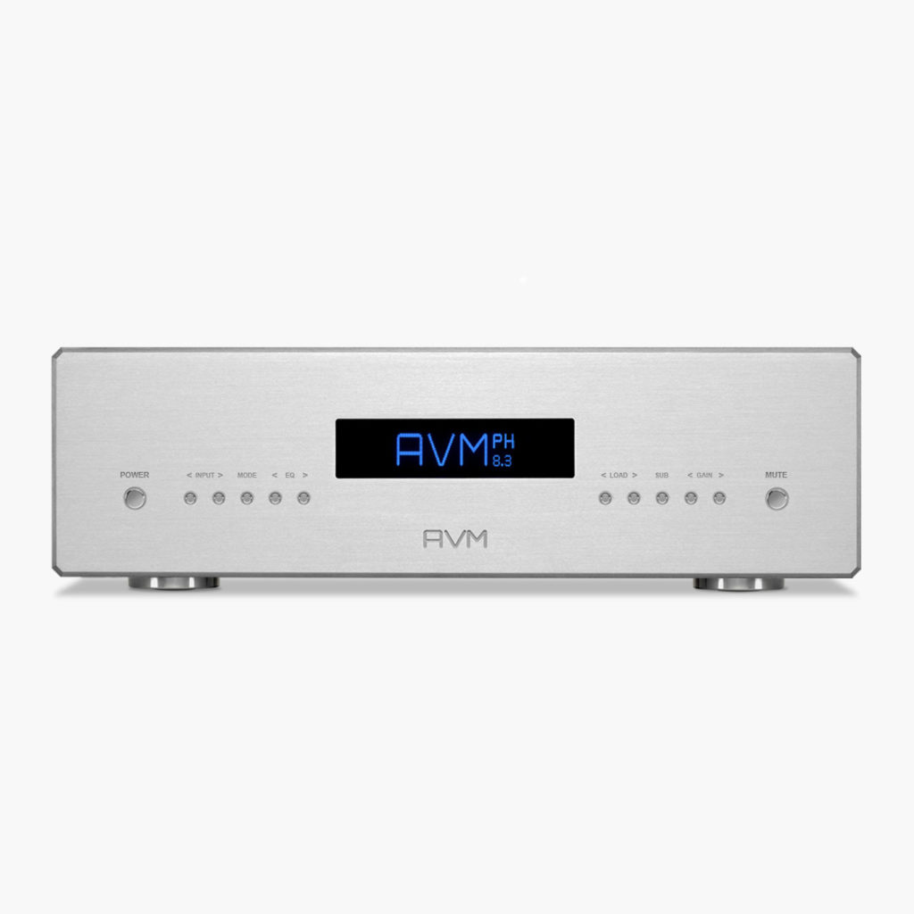 AVM Audio PH 8 3 Silver Front 19110401