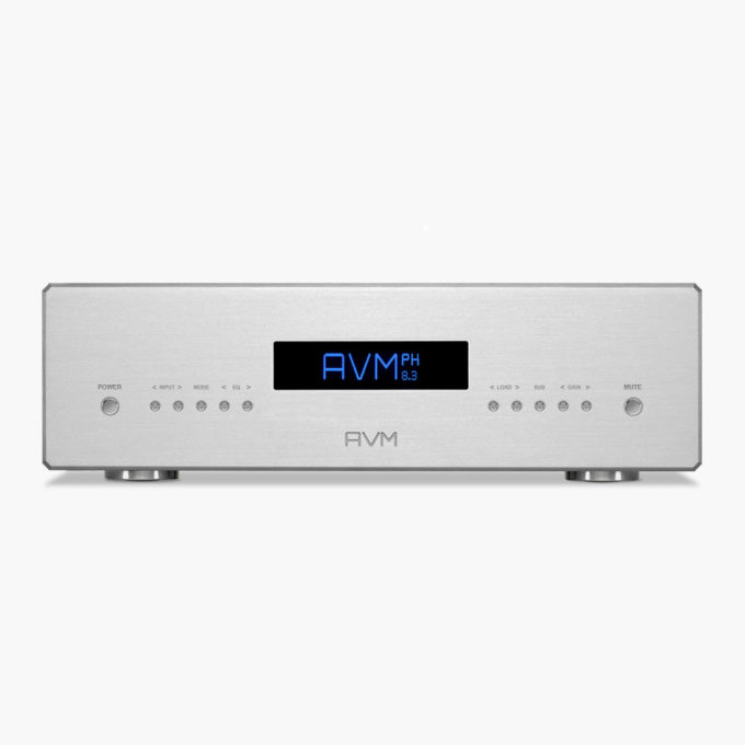 AVM Audio PH 8 3 Silver Front 19110401