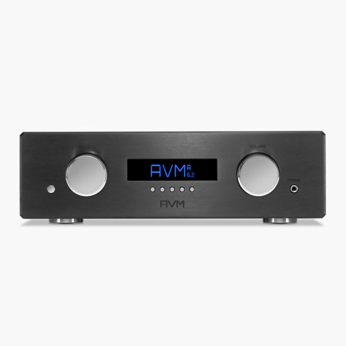 AVM Audio OVATION A 6 2 ME Master Edition Integrated Flagship Amplifier Black Front 20040101