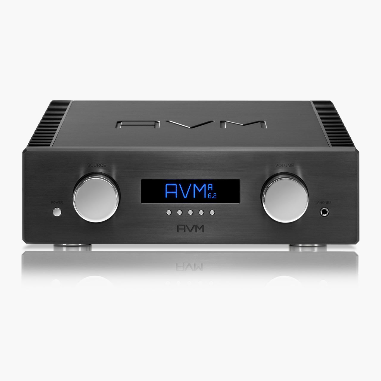 AVM Audio OVATION A 6 2 ME Master Edition Integrated Flagship Amplifier Black Front Top 20040101