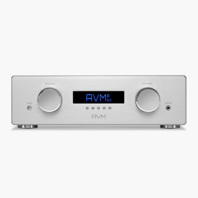 AVM Audio OVATION A 6 2 ME Master Edition Integrated Flagship Amplifier Silver Front 20040101