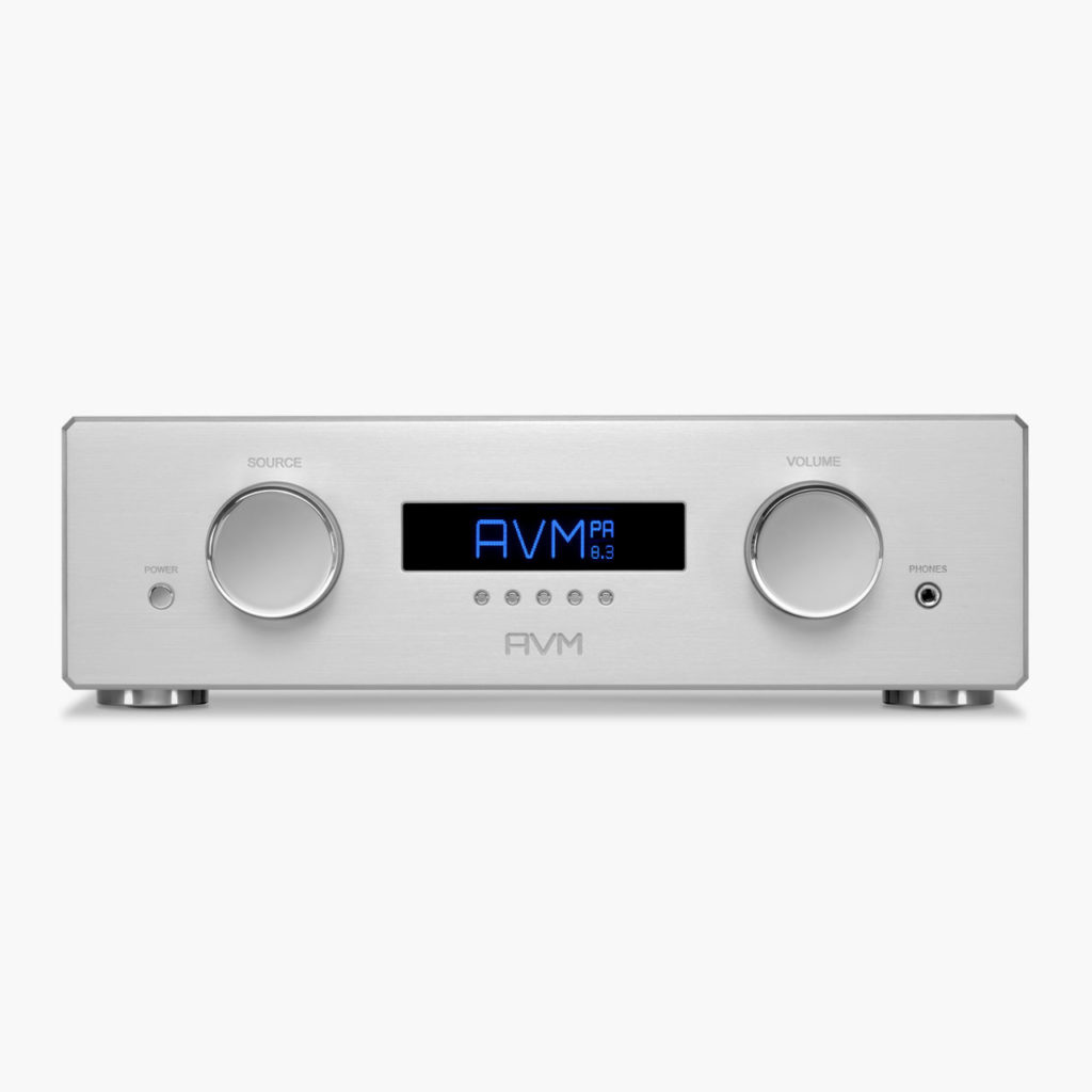 AVM Audio OVATION PA 8 3 Silver Front 20082101